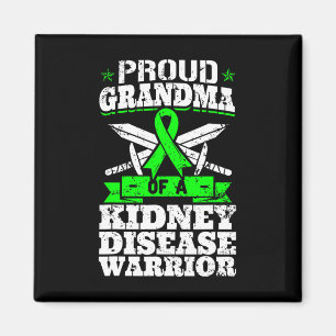 Aimant Grand-mère d'une maladie du rein guerrier Renal Aw