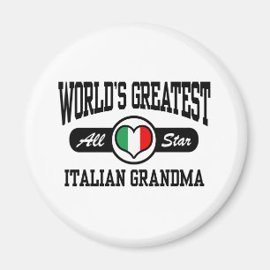 Aimant Grand-mère italienne