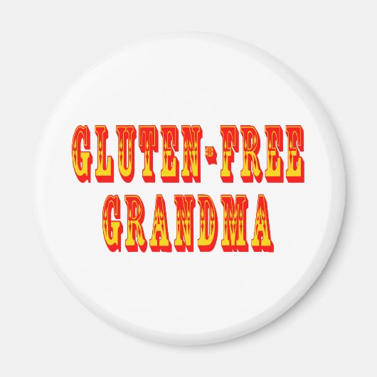 Aimant Grand-mère sans gluten (Devant)