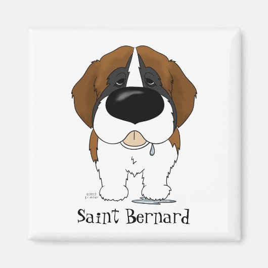 Aimant Grand nez Saint Bernard (Devant)