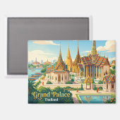 Aimant Grand Palais Thaïlande (Recto/Verso)