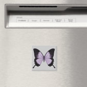 Aimant Grand papillon violet et noir (In Situ (Lave-vaisselle))