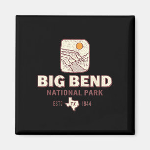 Aimant Grand parc national de Big Bend au Texas voyage ré