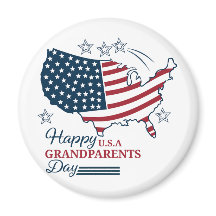 Grand-parents Day 2025 USA Vector
