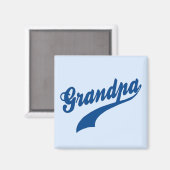 Aimant Grand-père Cadeau (Recto/Verso)