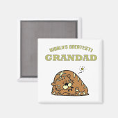 Aimant Grand-père du monde ! (Recto/Verso)