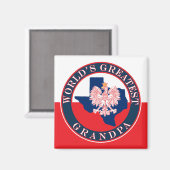 Aimant Grand-père du monde (Recto/Verso)