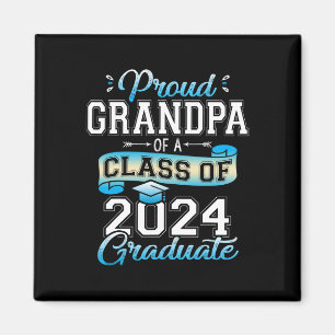Aimant Grand-Père D'Un Cl De 2024 Diplômé Funny Senior 20