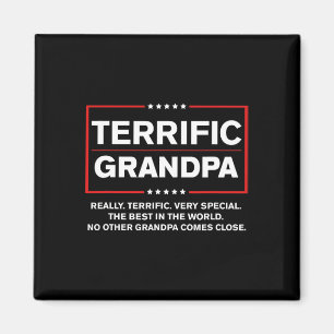 Aimant Grand-père formidable - Drôle campagne Donald Trum