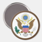 Aimant grand phoque usa (Recto/Verso)