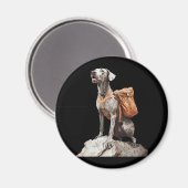 Aimant Grand Pitbull Dane (Recto/Verso)