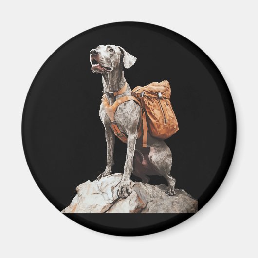 Aimant Grand Pitbull Dane (Devant)