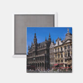 Aimant Grand-Place, Bruxelles, Belgique (Recto/Verso)