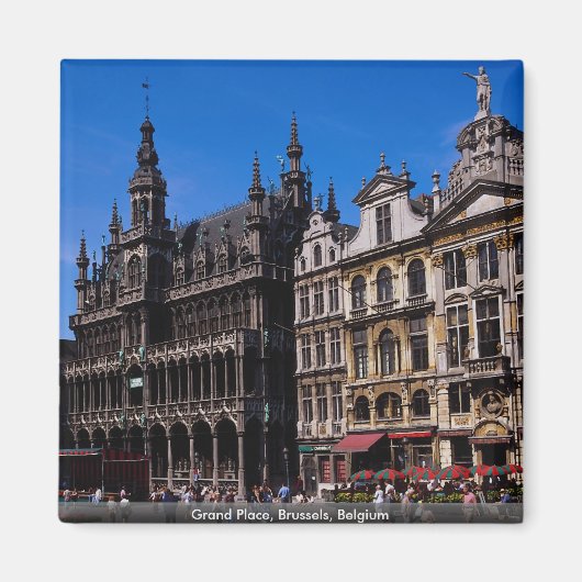 Aimant Grand-Place, Bruxelles, Belgique (Devant)