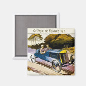 Aimant Grand Prix de France 1913 (Recto/Verso)