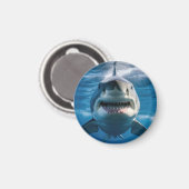 Aimant Grand requin blanc (Recto/Verso)