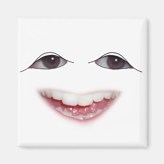 Aimant Grand sourire pour vous ! (Devant)