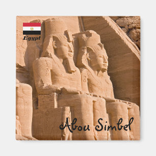 Aimant Grand Temple d'Abou Simbel - Ramses II - Egypte