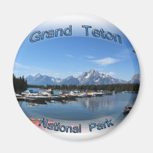 Aimant Grand Teton, États-Unis, parc national du Wyoming