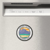Aimant Grand Teton National Park In Spring Badge (In Situ (Lave-vaisselle))
