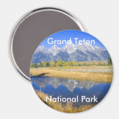 Aimant Grand Teton National Park Series 7 (Recto/Verso)