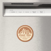 Aimant Grand Teton National Park Wyoming USA (In Situ (Lave-vaisselle))