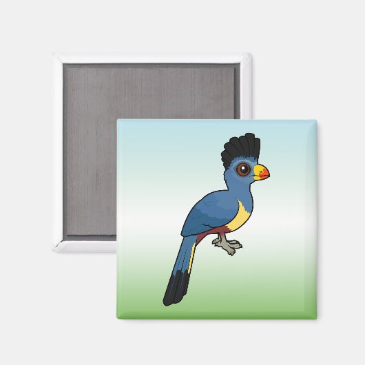 Aimant Grand Turaco (Recto/Verso)