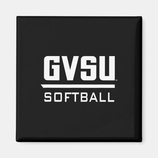 Aimant Grand Valley State University Gvsu Softll Apparel  (Devant)