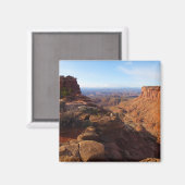 Aimant Grand View Point dans le parc national des Canyonl (Recto/Verso)