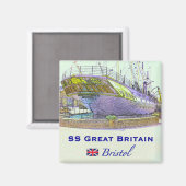 Aimant Grande-Bretagne (Recto/Verso)