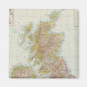 Aimant Grande-Bretagne, Irlande - Map of UK, Ireland