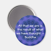 Aimant GRANDE CITATION du Bouddha (Recto/Verso)