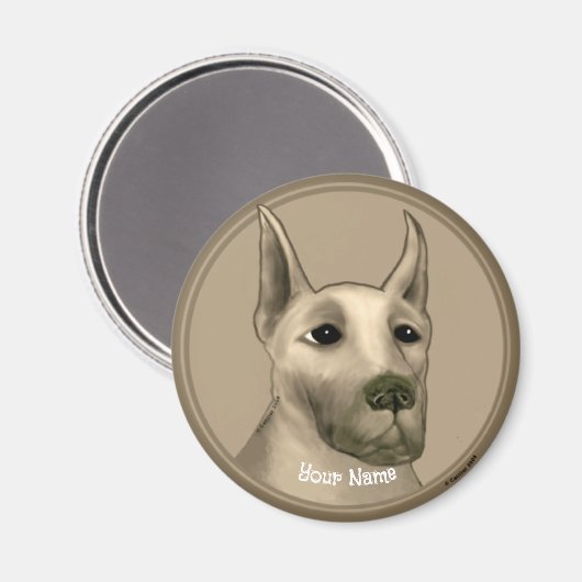 Aimant Grande Dane (Recto/Verso)