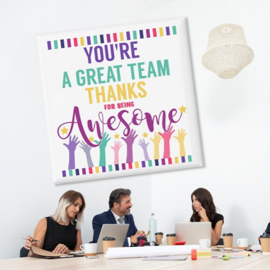 Aimant grande équipe merci d'être génial