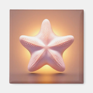 Aimant Grande étoile de mer rose