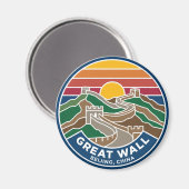 Aimant Grande Muraille de Chine (Recto/Verso)