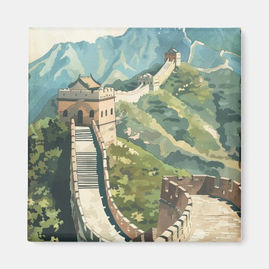 Aimant Grande muraille de Chine (Devant)