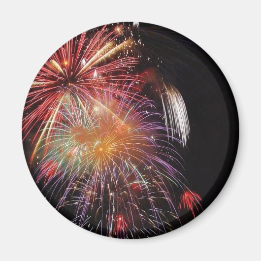 Aimant Grande nuit des feux d'artifice (Devant)