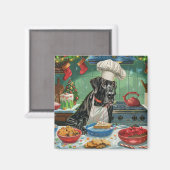 Aimant Grande pâtisserie de vacances Dane : Noël festif (Recto/Verso)