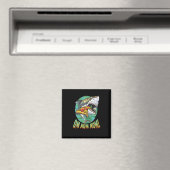 Aimant Grande pizza de requin blanc (In Situ (Lave-vaisselle))