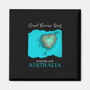 Aimant Grande récif Rrier Queensland Australie Souvenir F