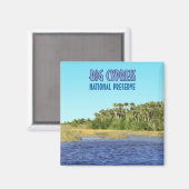 Aimant Grande réserve nationale de Cypress Floride (Recto/Verso)