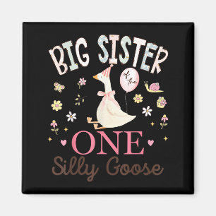 Aimant Grande Sœur de The One Silly Goose 1er Anniversair