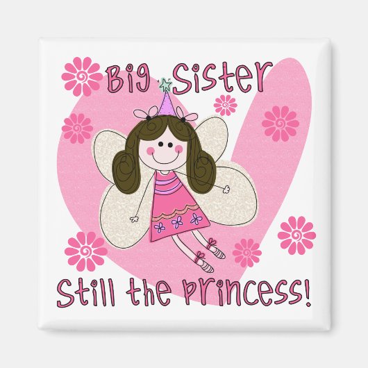 Aimant Grande soeur encore la princesse (Devant)