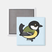 Aimant Grande Tit Birdorable (Recto/Verso)
