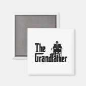 Aimant Grandfather Funny Quote Design For Grandpas  (Recto/Verso)