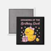 Aimant Grandma Of The Birthday Duck Christmas Anime Party (Recto/Verso)