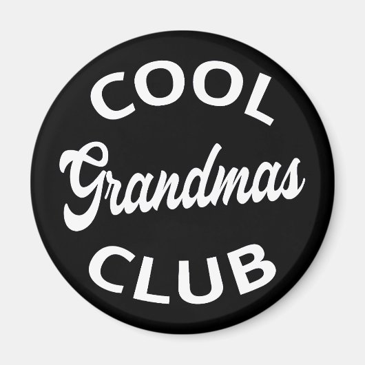 Aimant Grandmas Club cool I (Devant)