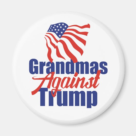 Aimant Grandmas contre Trump (Devant)