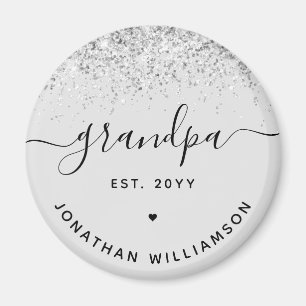 Aimant Grandpa Est Parties scintillant Confetti Cadeaux G